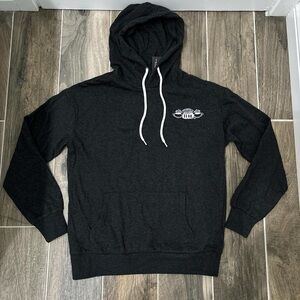 Friends TV show dark gray and white hoodie